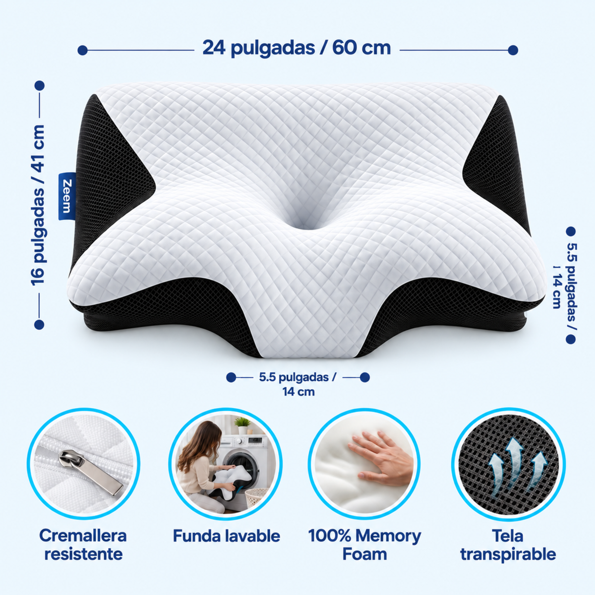 Almohada cervical